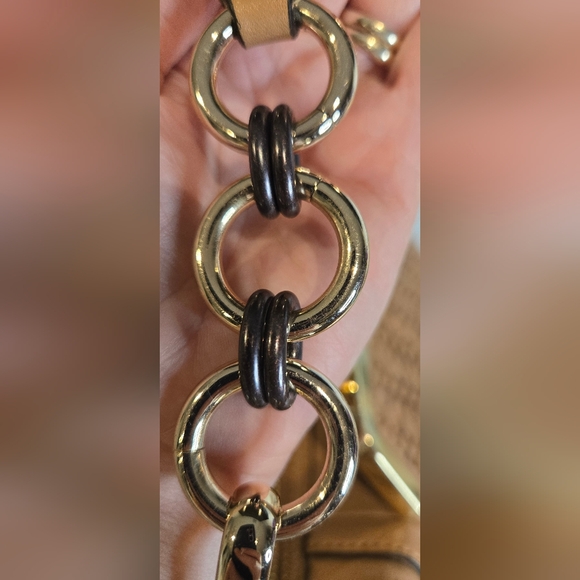 Coach Madison Pinnacle Woven Lily Satchel - Picture 11 of 14